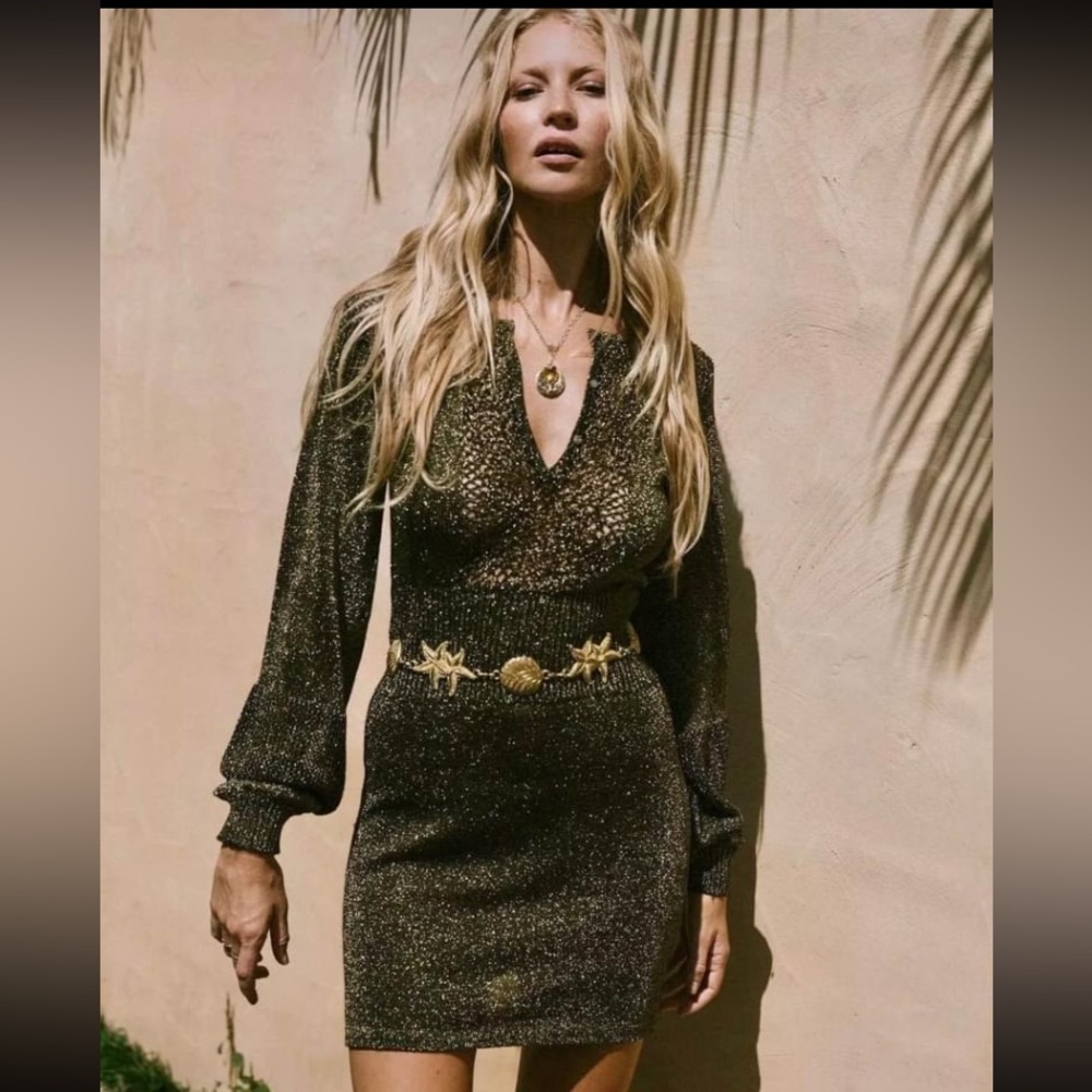 Chasing Unicorns Golden Lurex Mini - Picture 3 of 3
